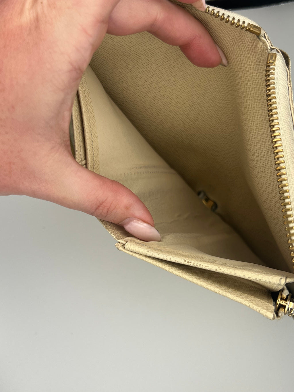 Louis Vuitton azure zippy wallet