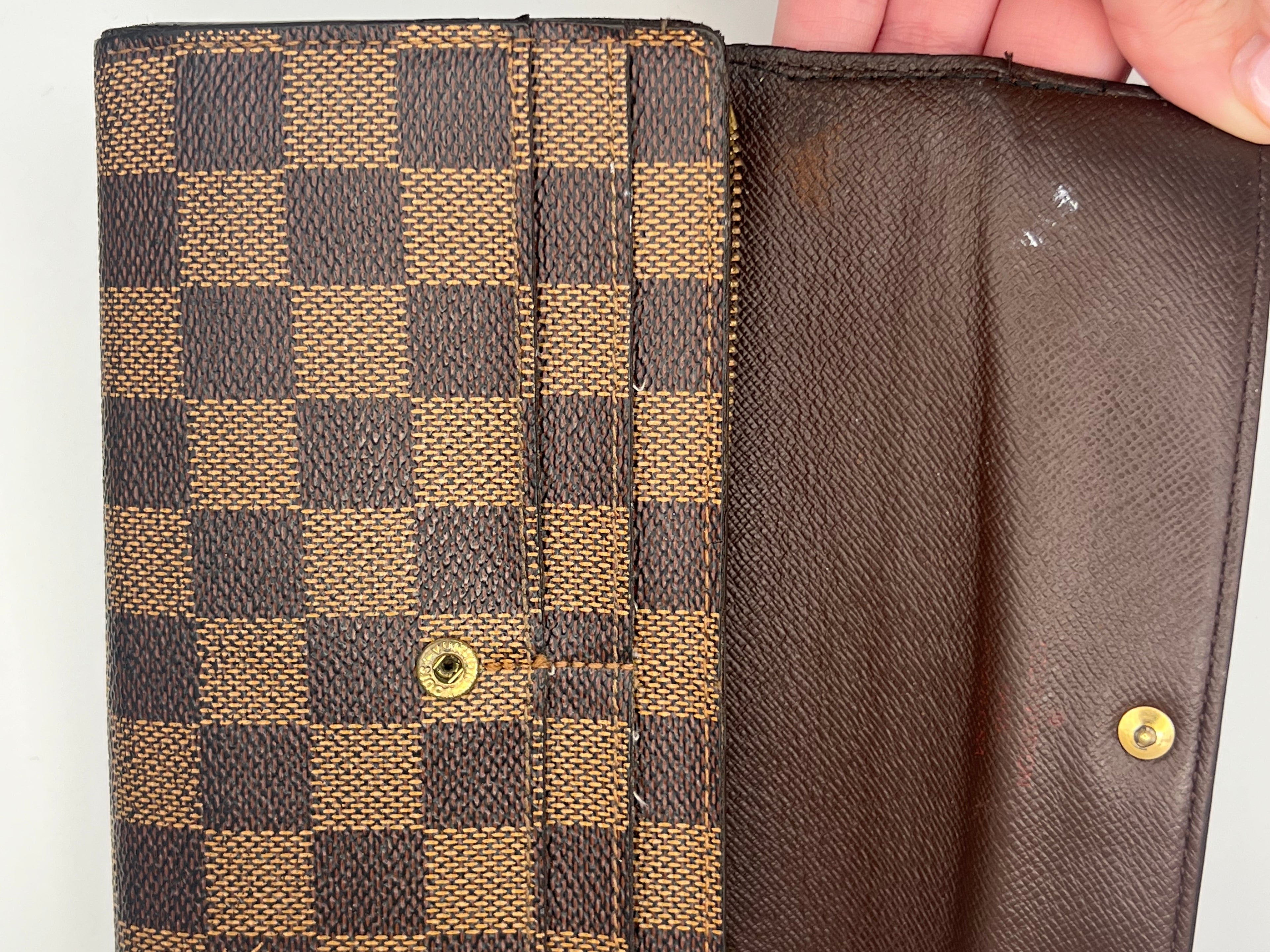 Louis Vuitton Damier Ebene wallet
