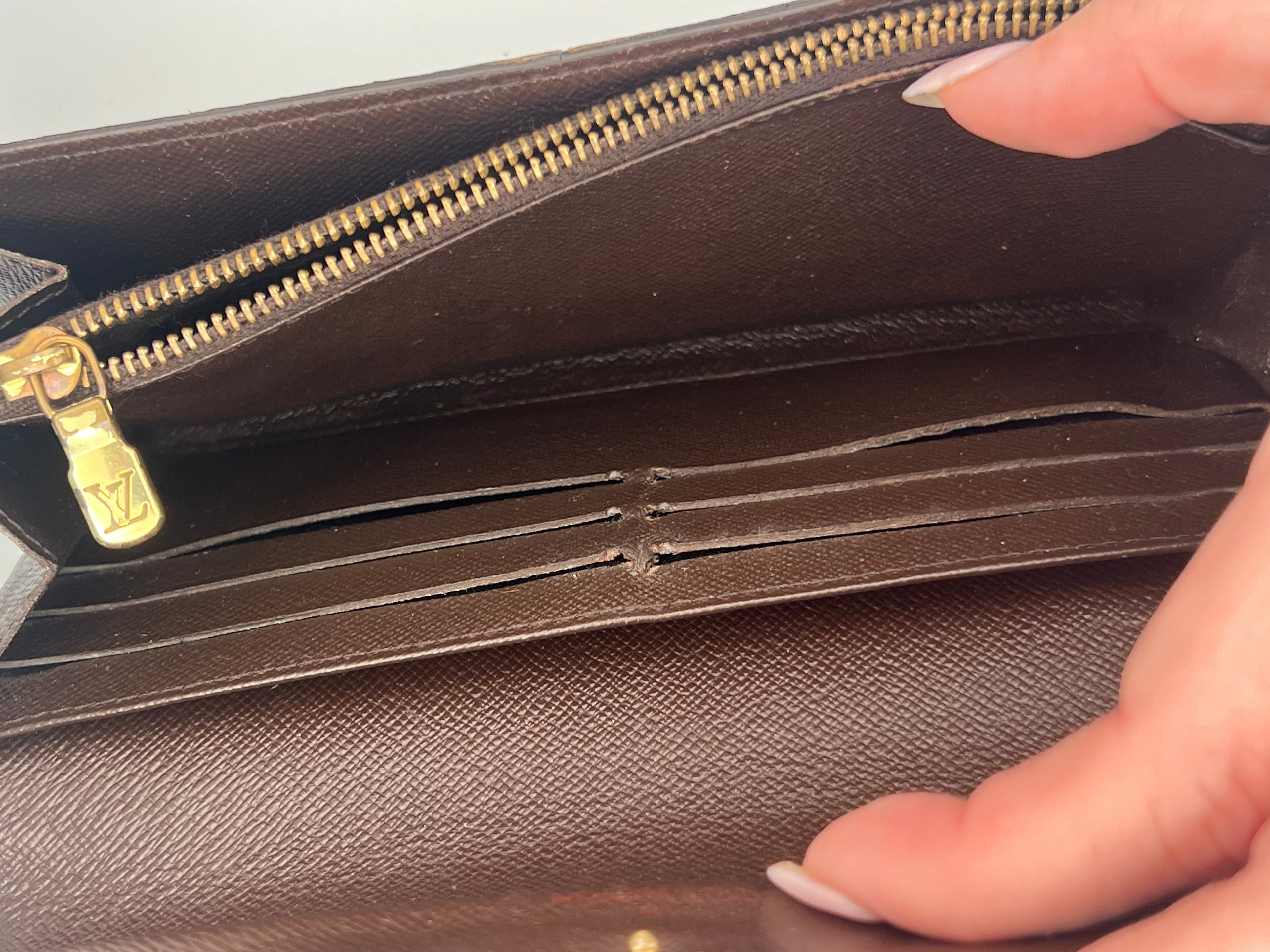 Louis Vuitton Damier Ebene wallet