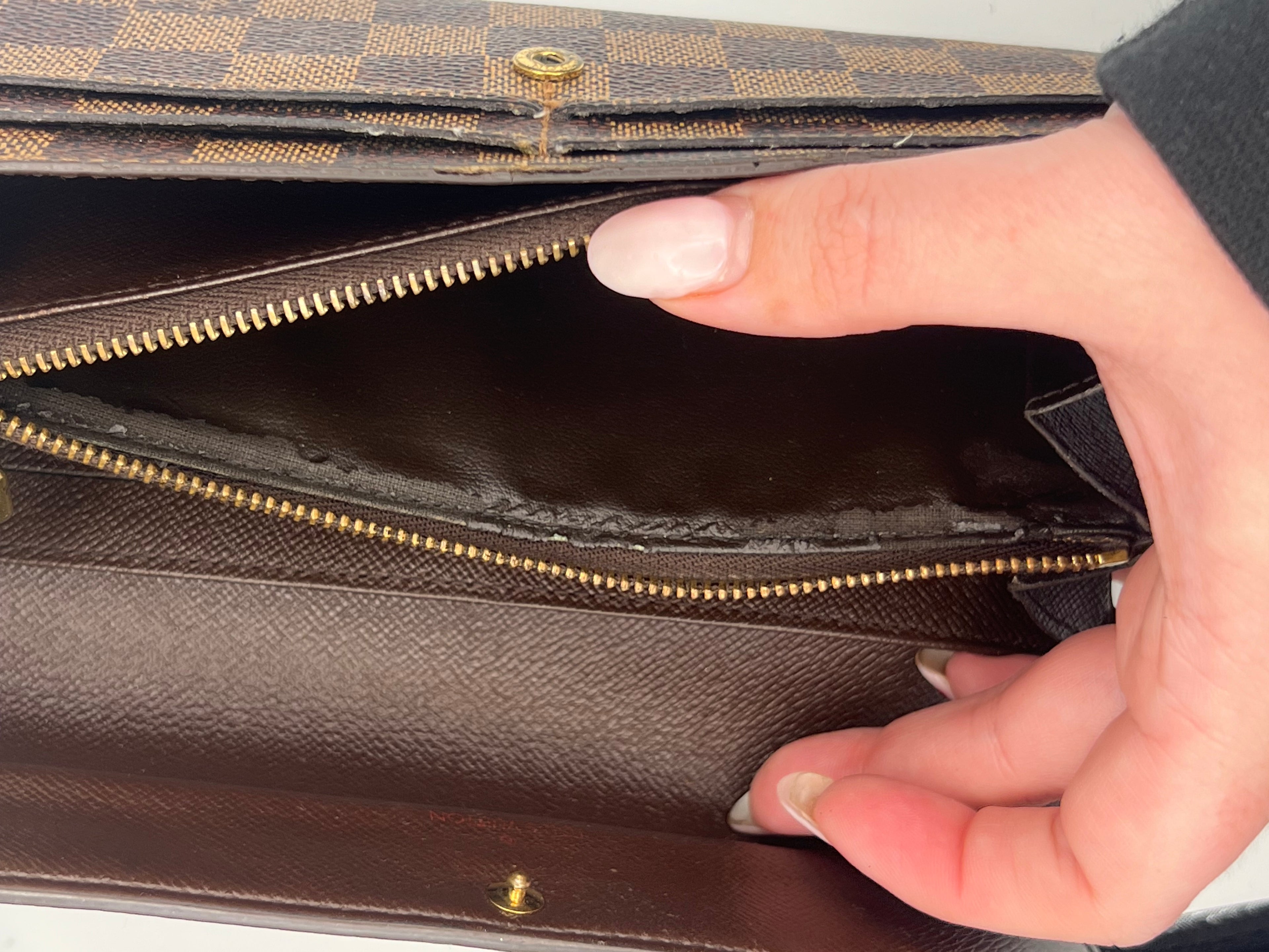 Louis Vuitton Damier Ebene wallet