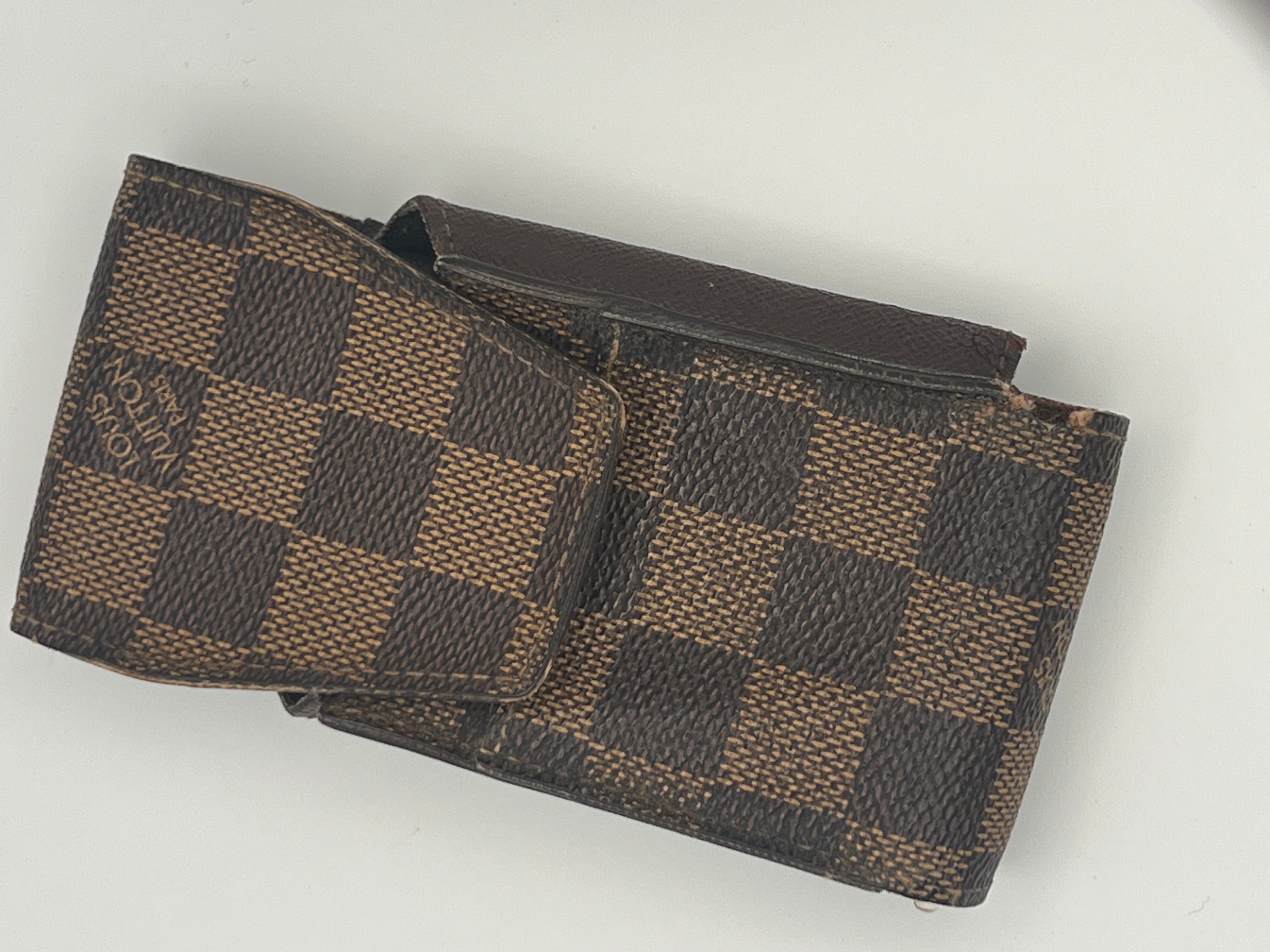 Louis Vuitton Damier Ebene cigarette case