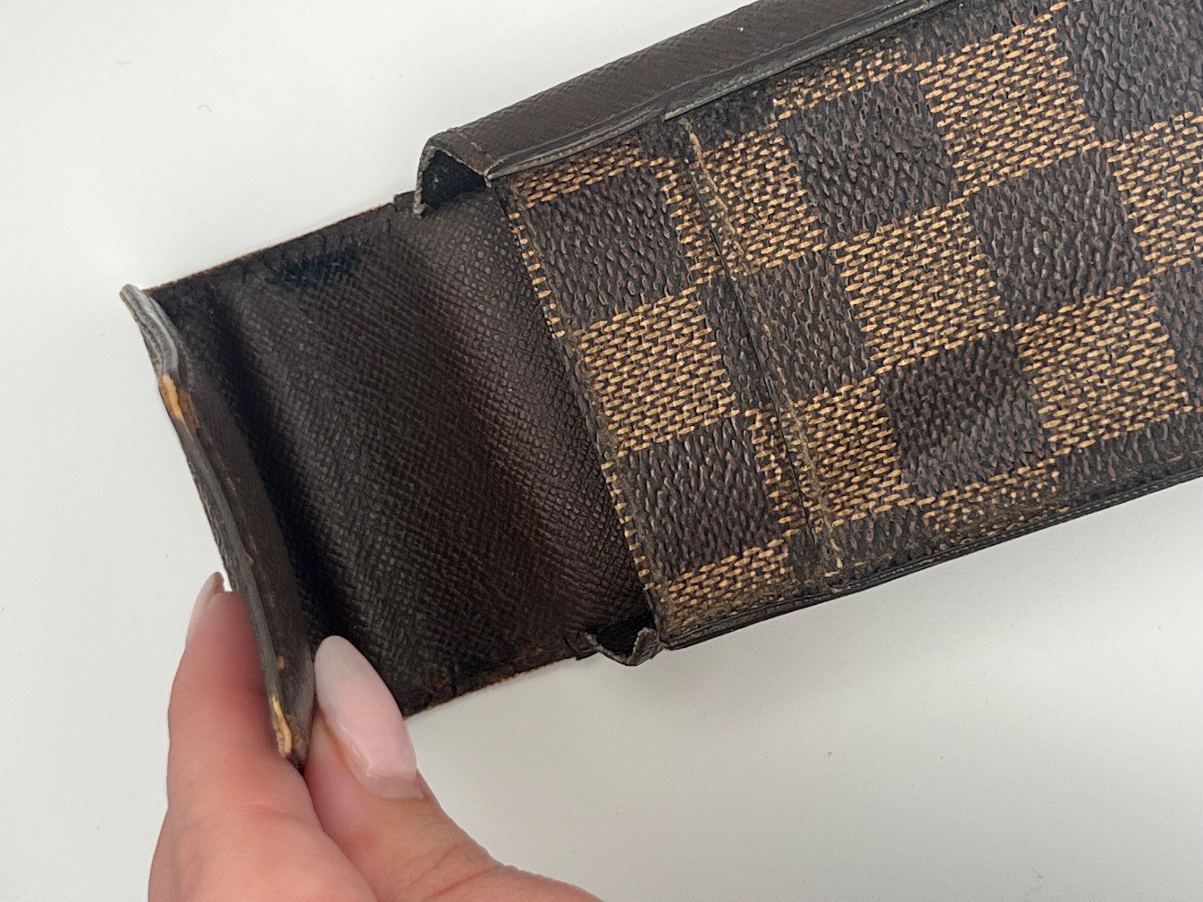 Louis Vuitton Damier Ebene cigarette case