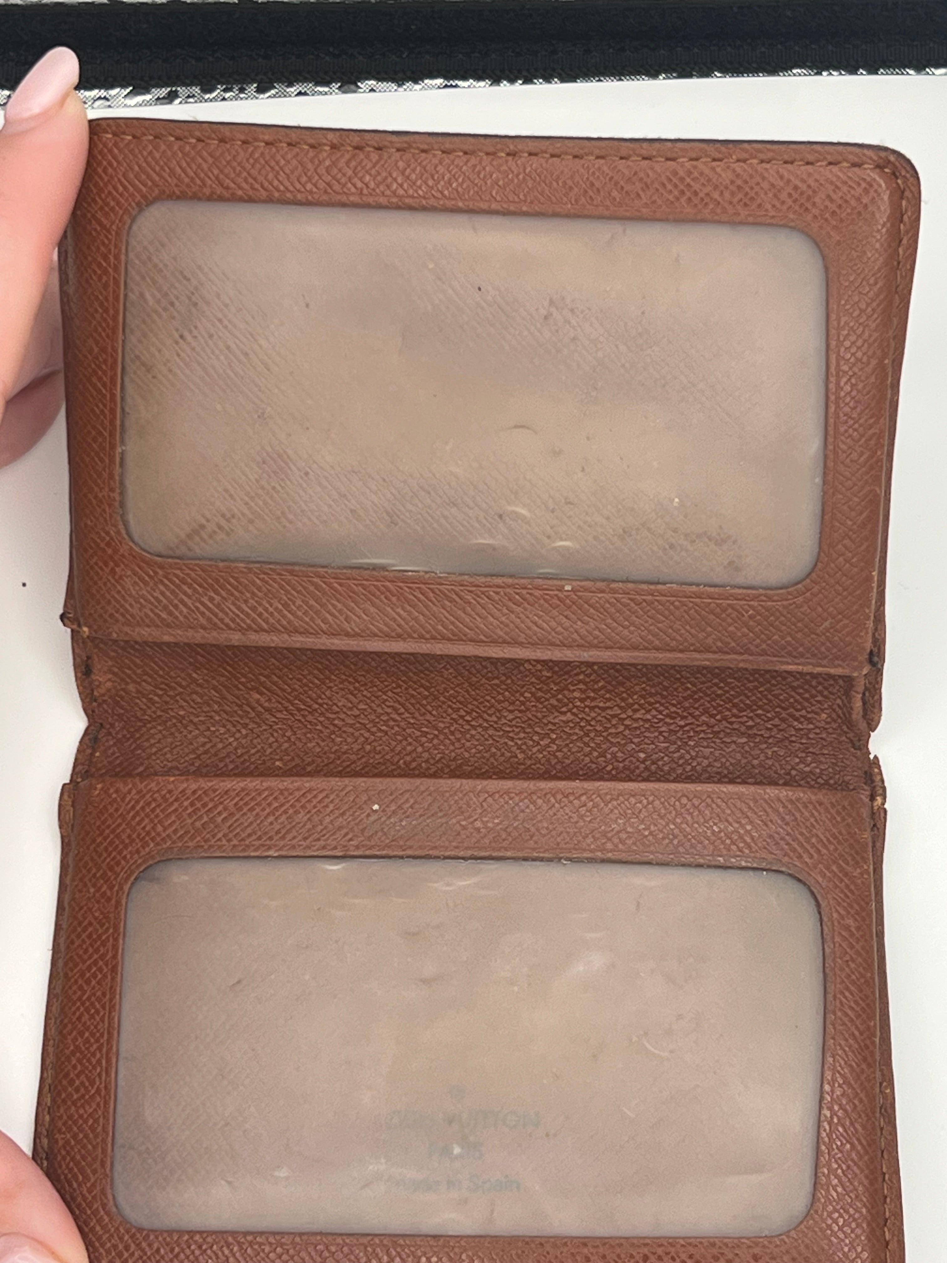 Louis Vuitton monogram card case