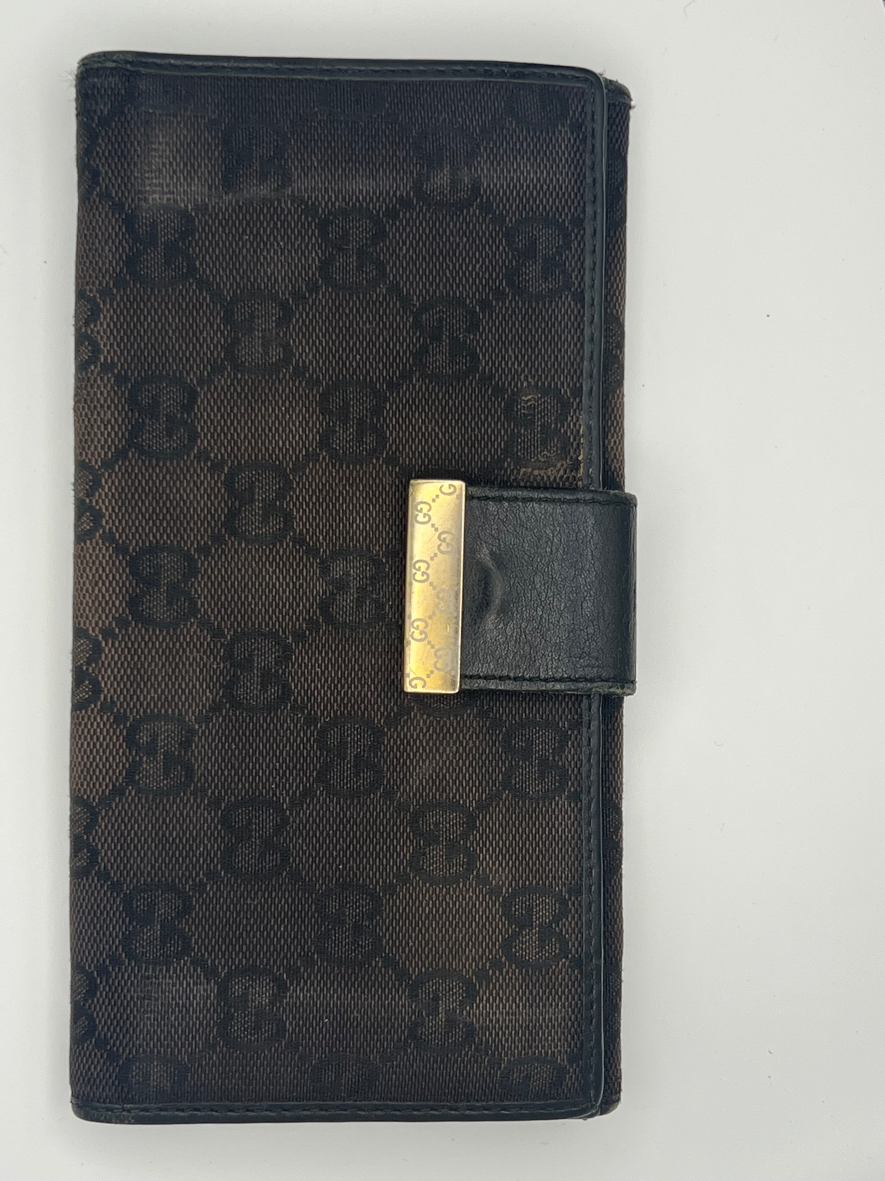 Gucci Black Long Wallet