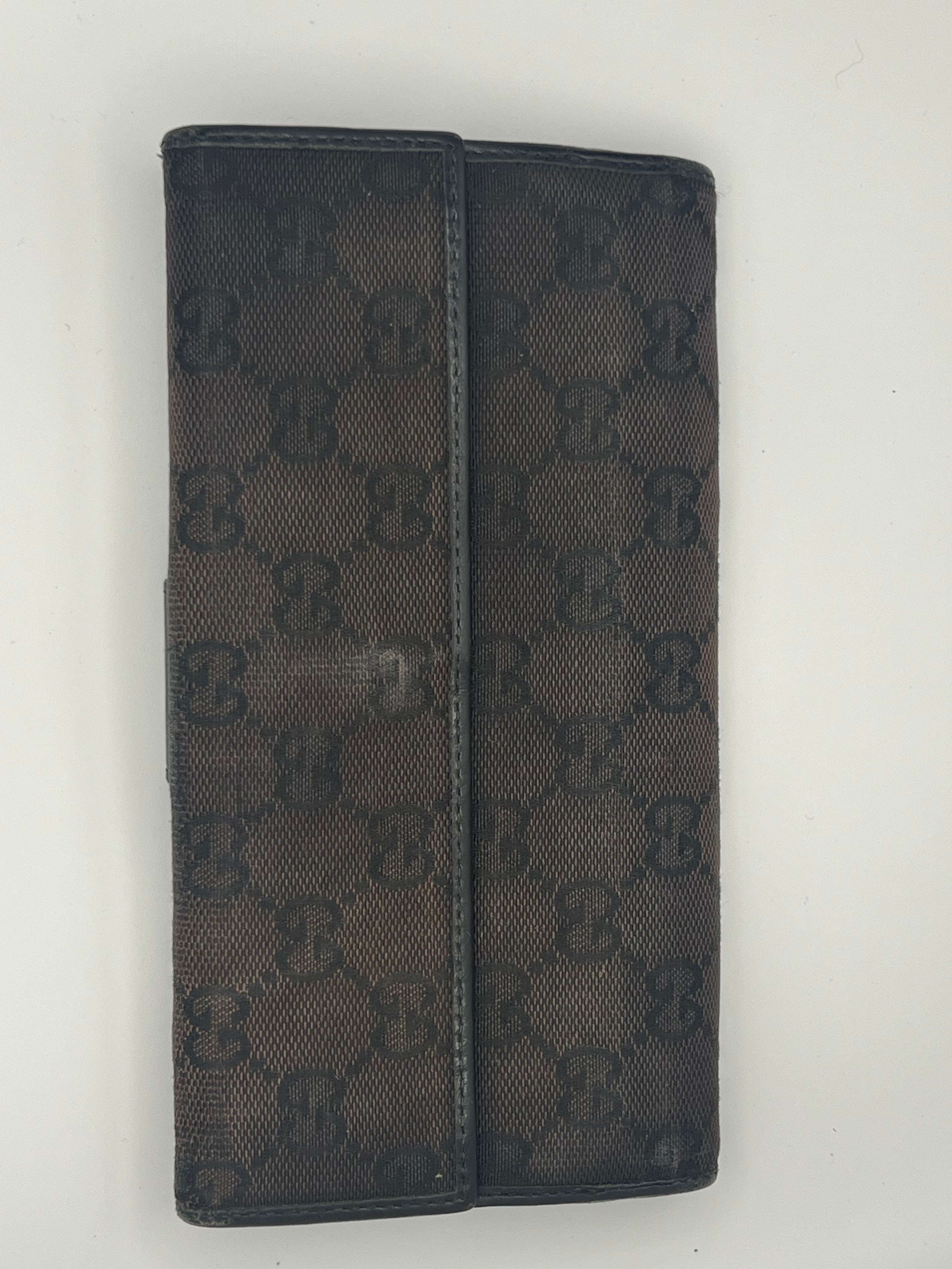 Gucci Black Long Wallet