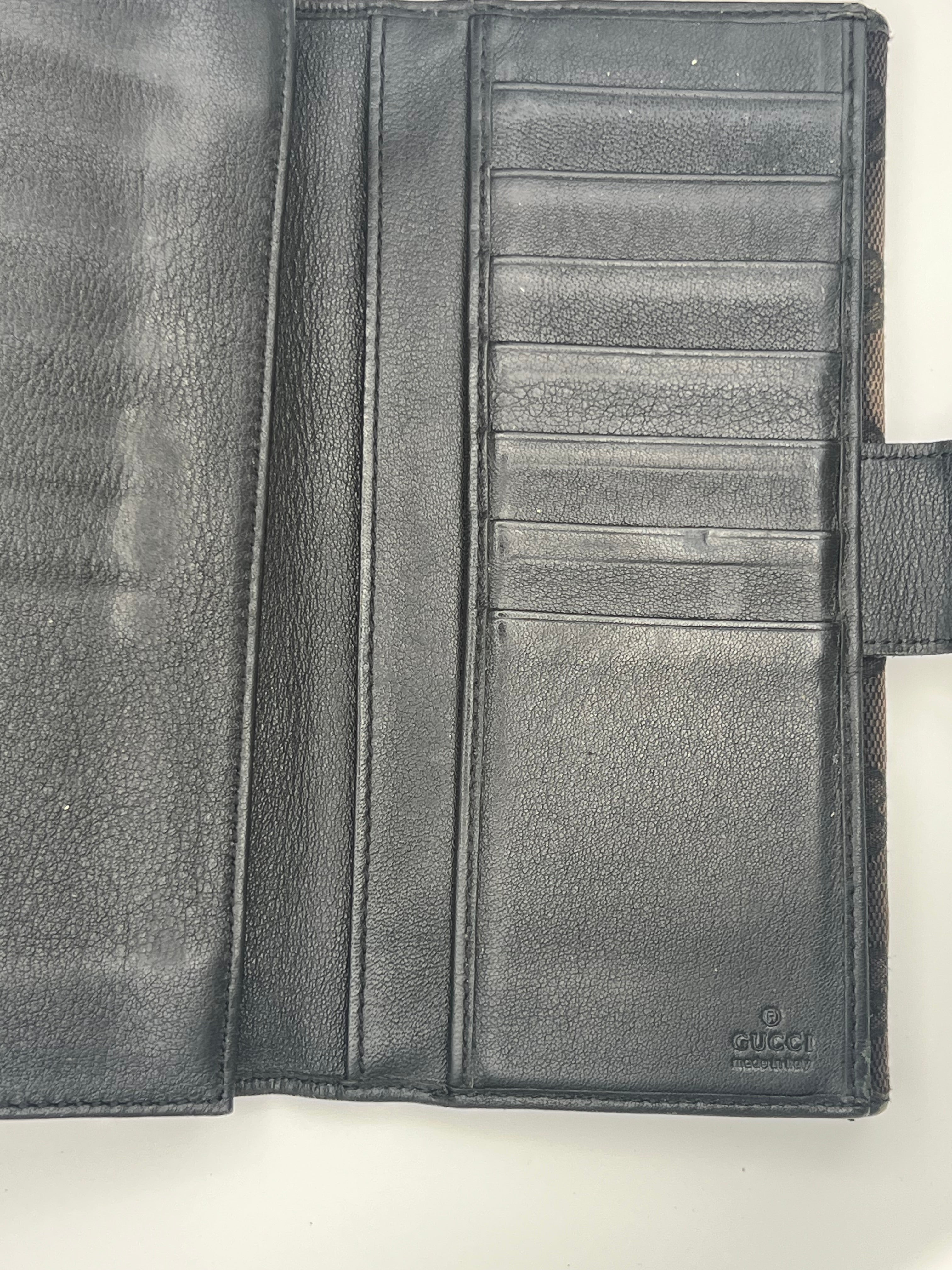 Gucci Black Long Wallet