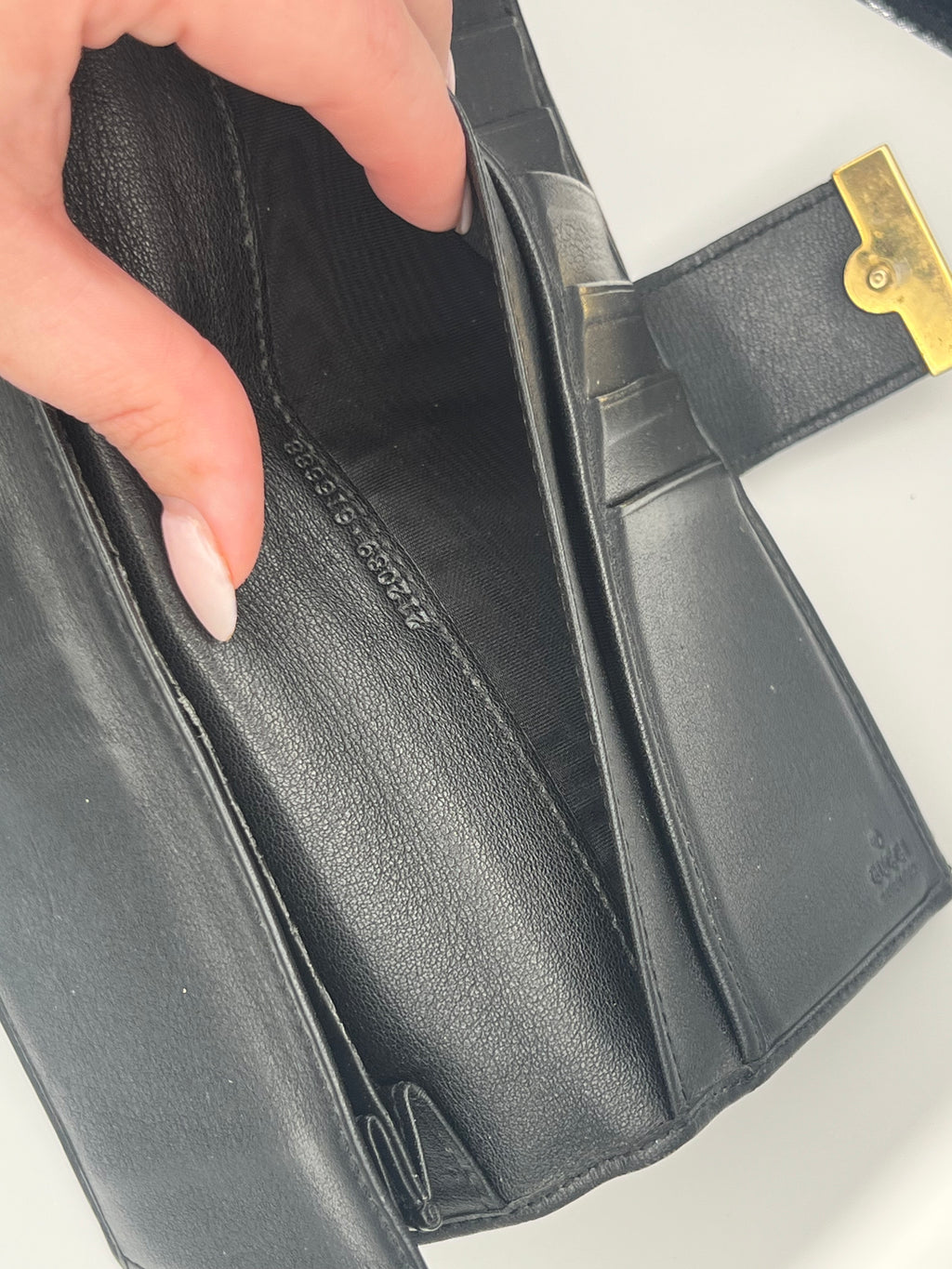 Gucci Black Long Wallet