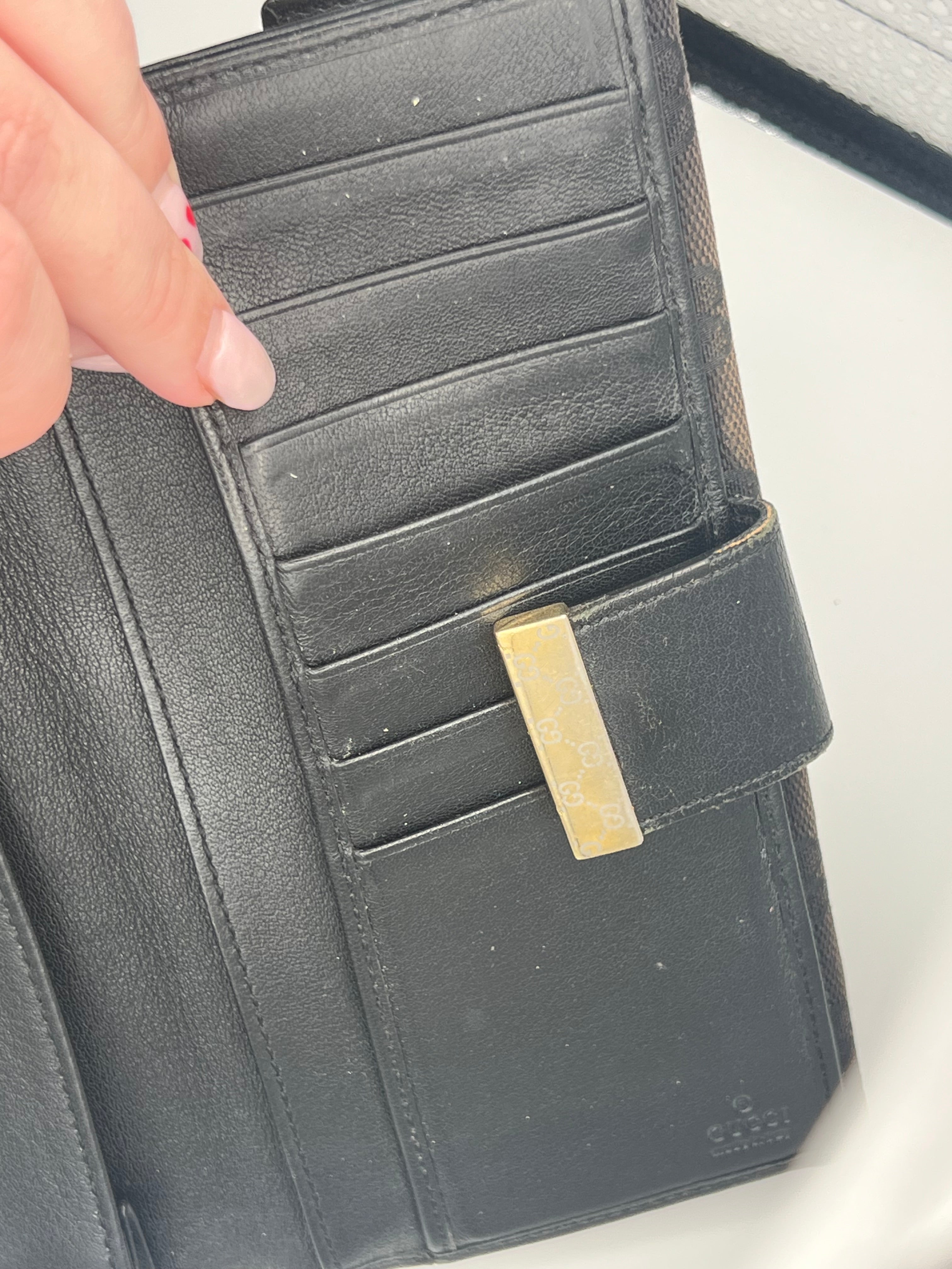 Gucci Black Long Wallet