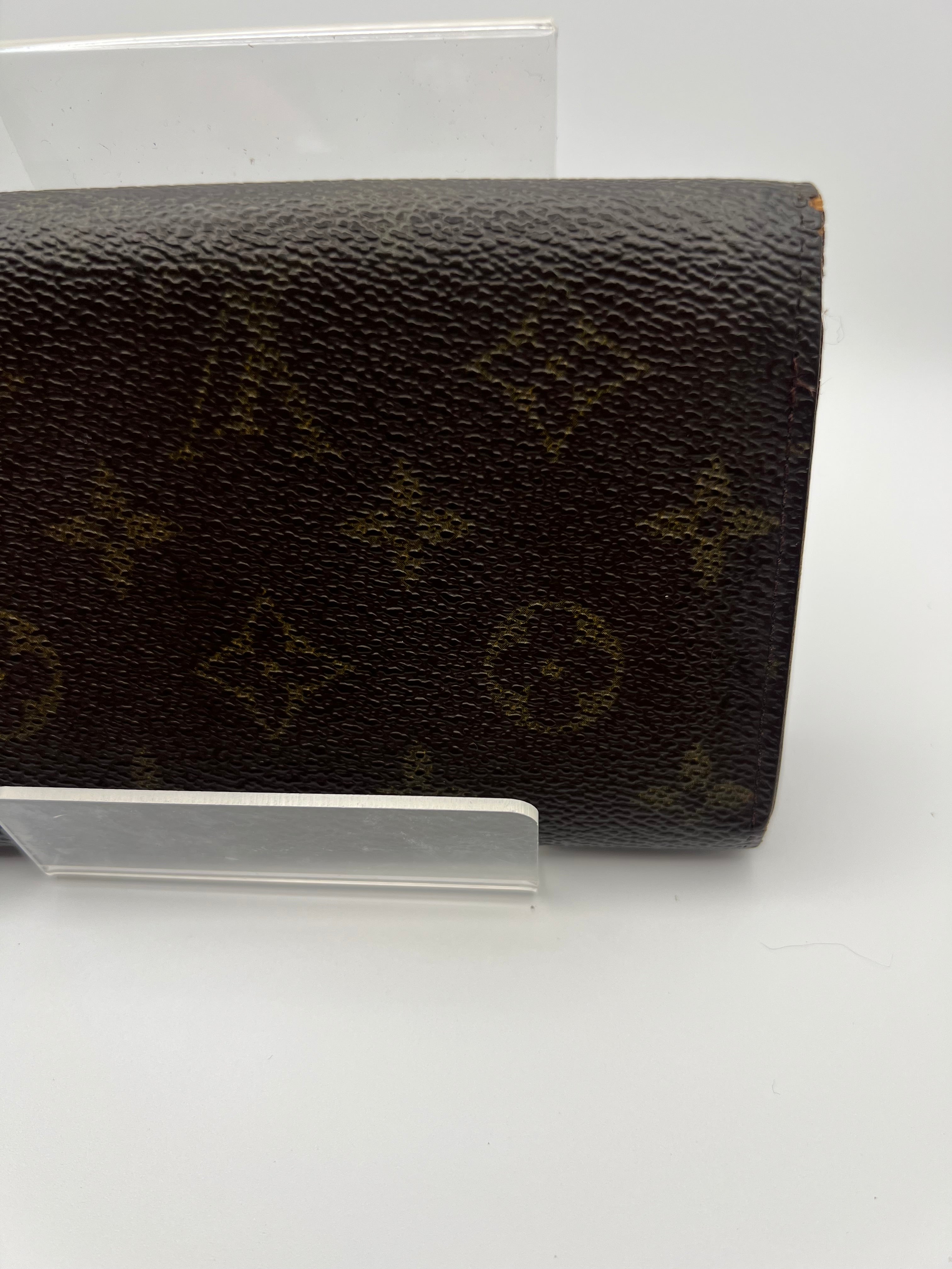 louis vuitton monogram porte monnaie billets tresor wallet