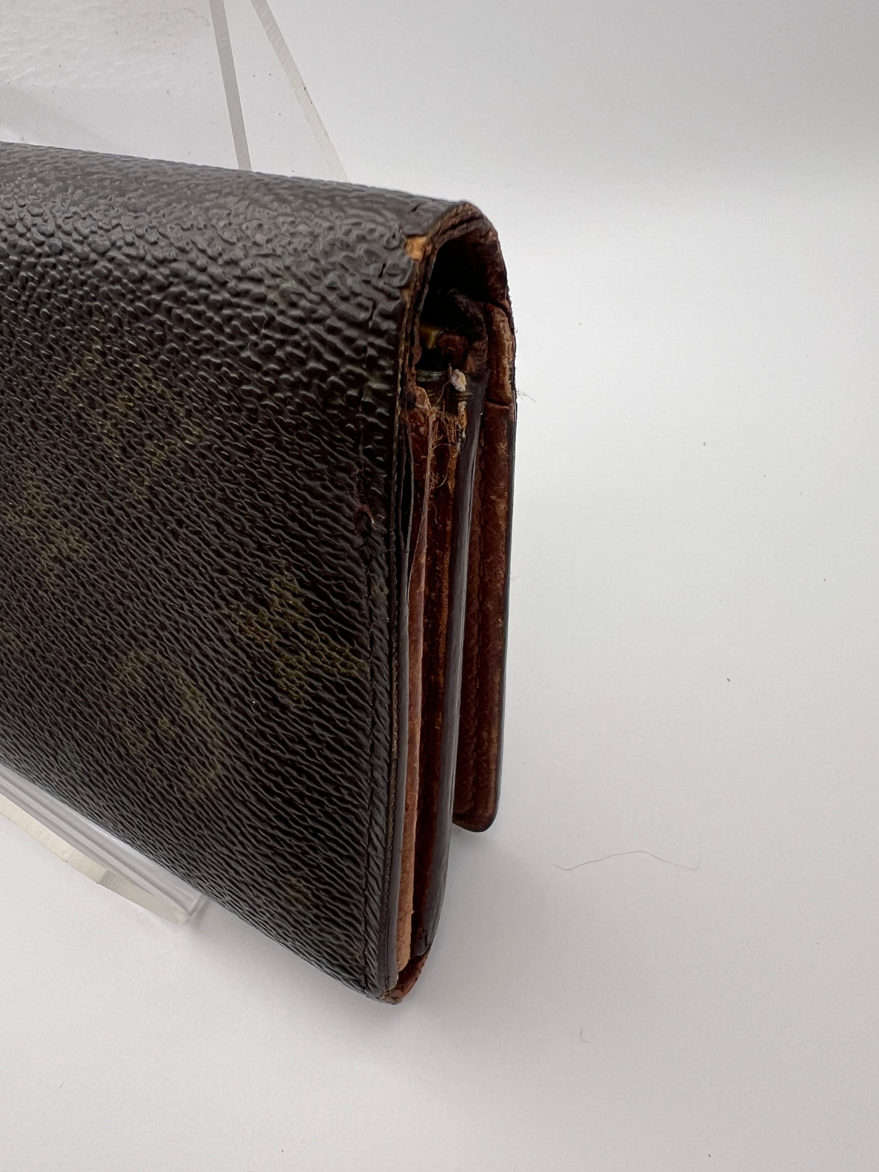 louis vuitton monogram porte monnaie billets tresor wallet