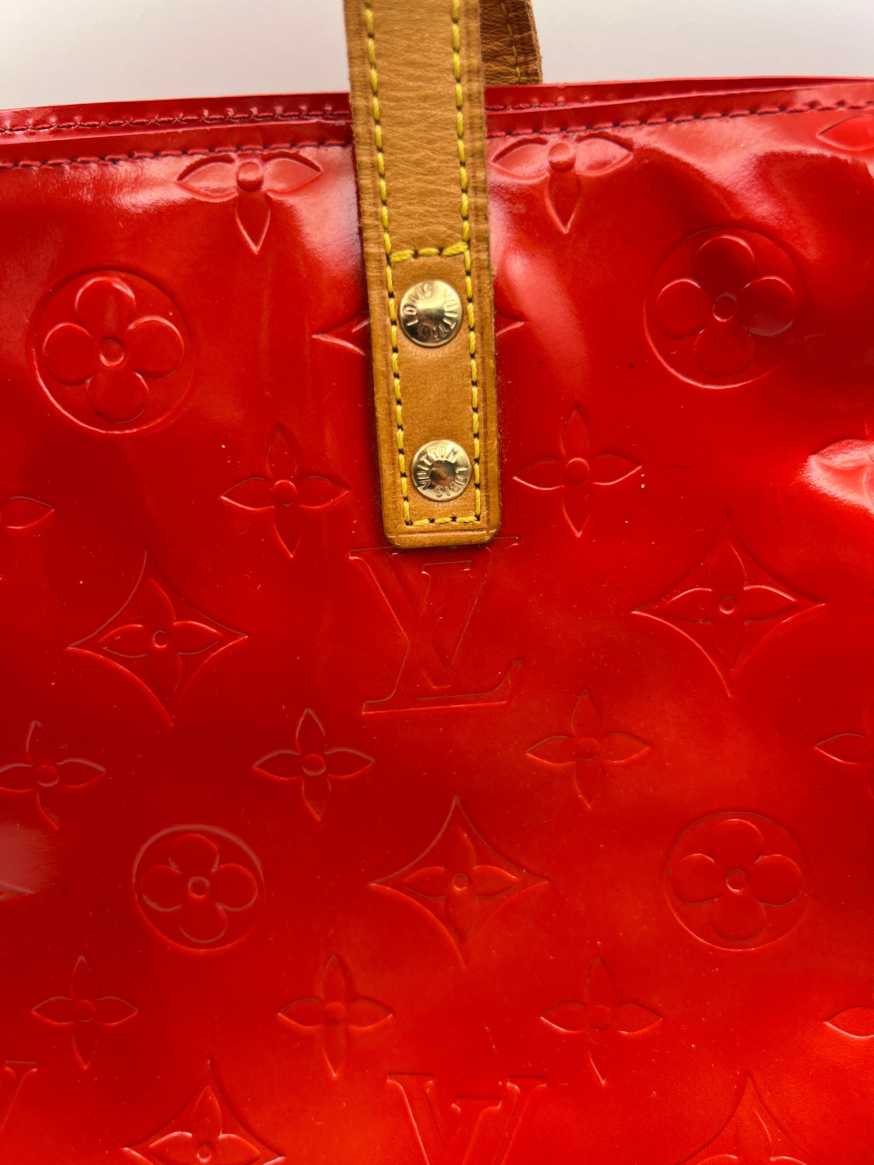 Louis Vuitton Vernis Reade PM Rouge