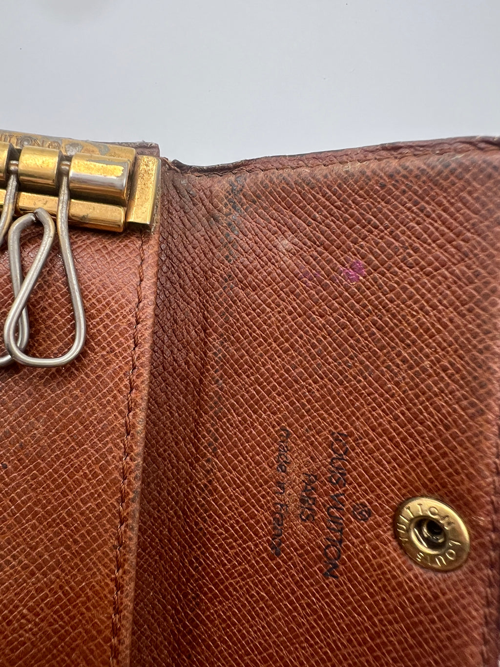 Louis Vuitton monogram 4 key case