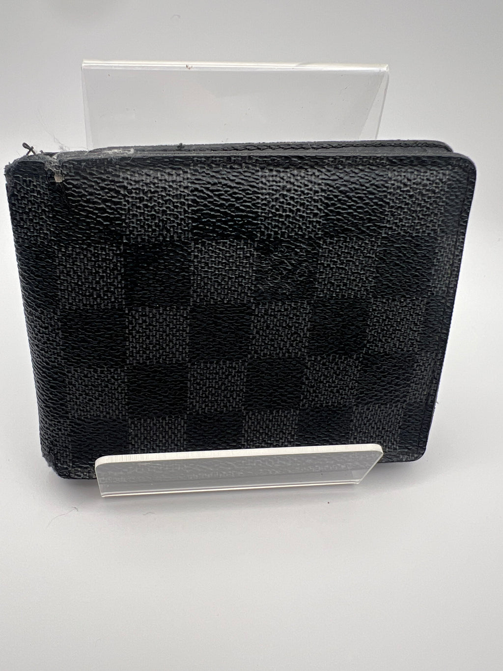 Louis Vuitton graphite bifold wallet