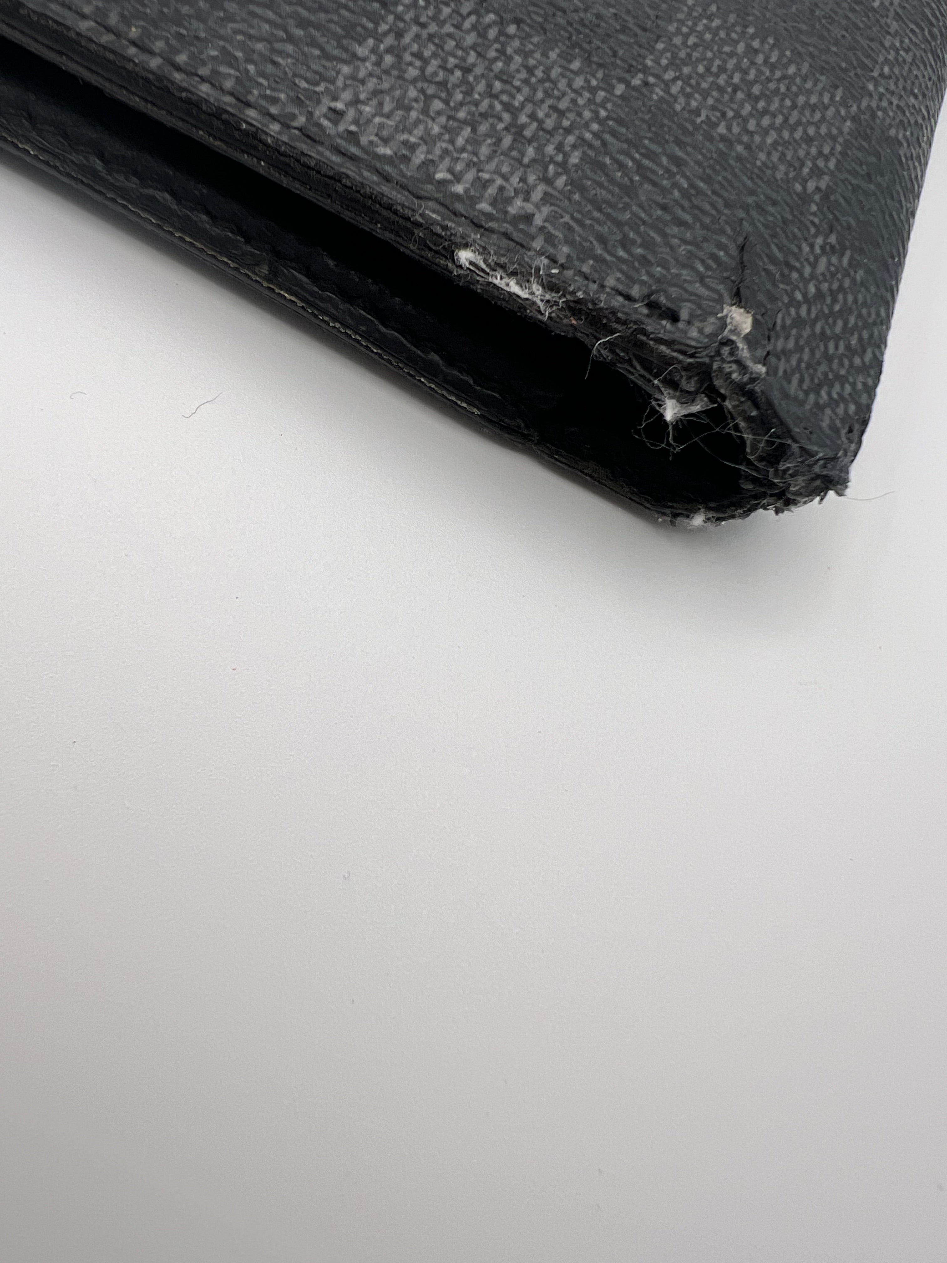 Louis Vuitton graphite bifold wallet