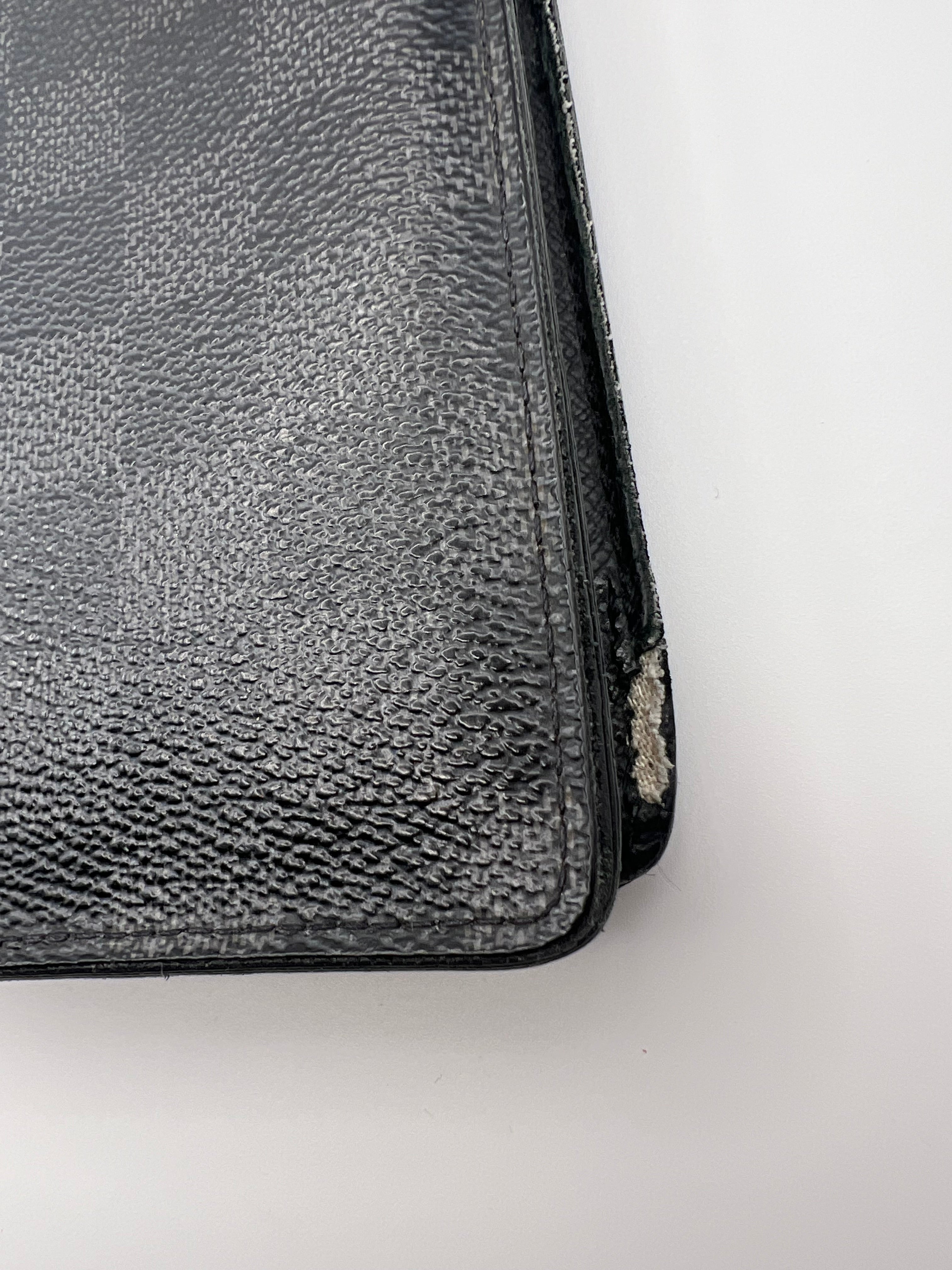 Louis Vuitton Damier graphite long wallet