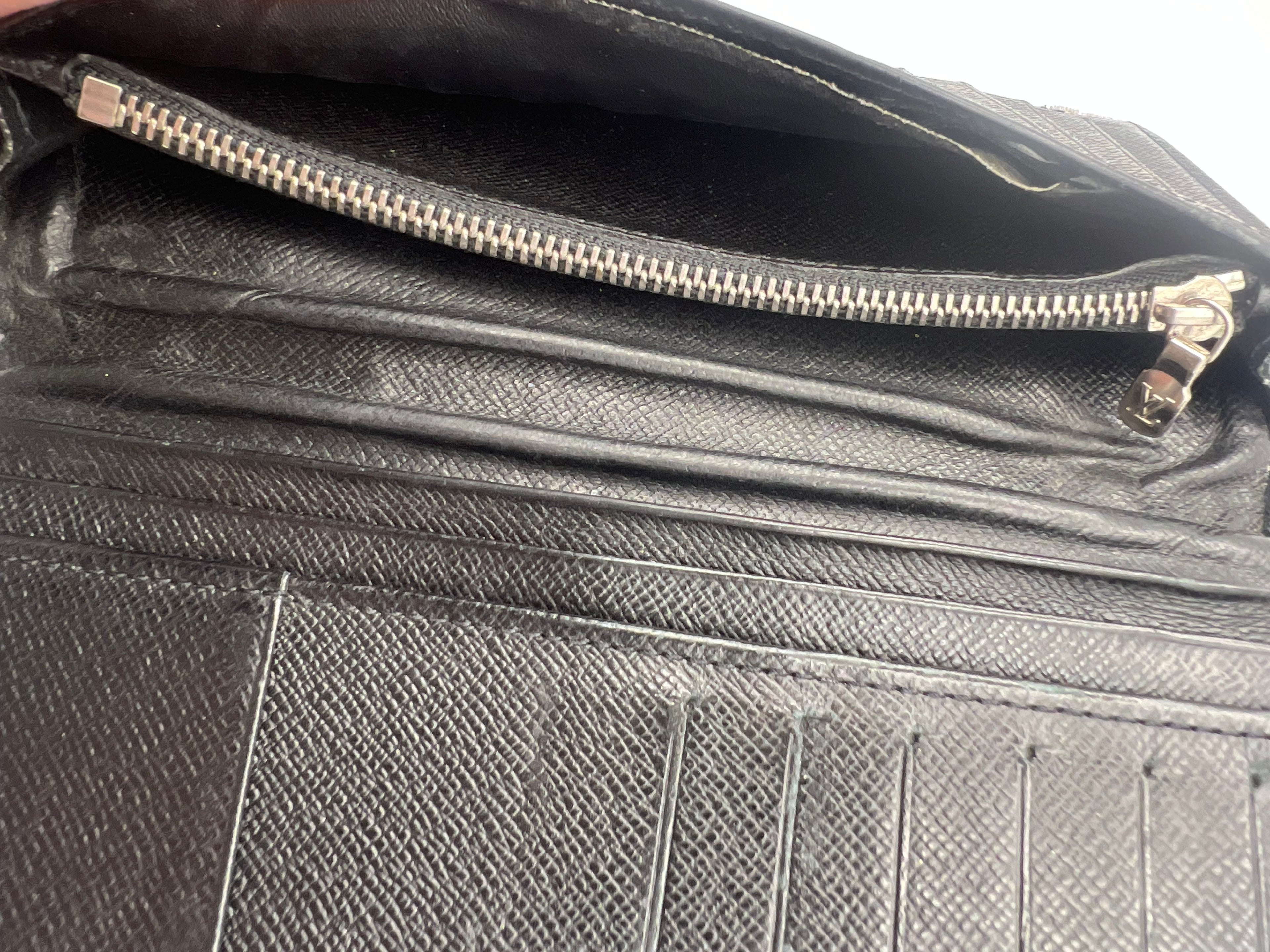 Louis Vuitton Damier graphite long wallet