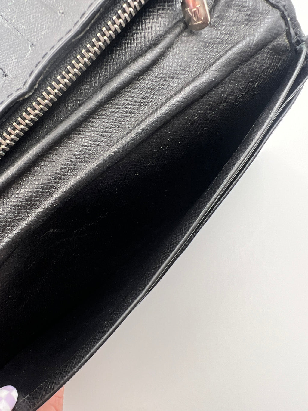 Louis Vuitton Damier graphite long wallet