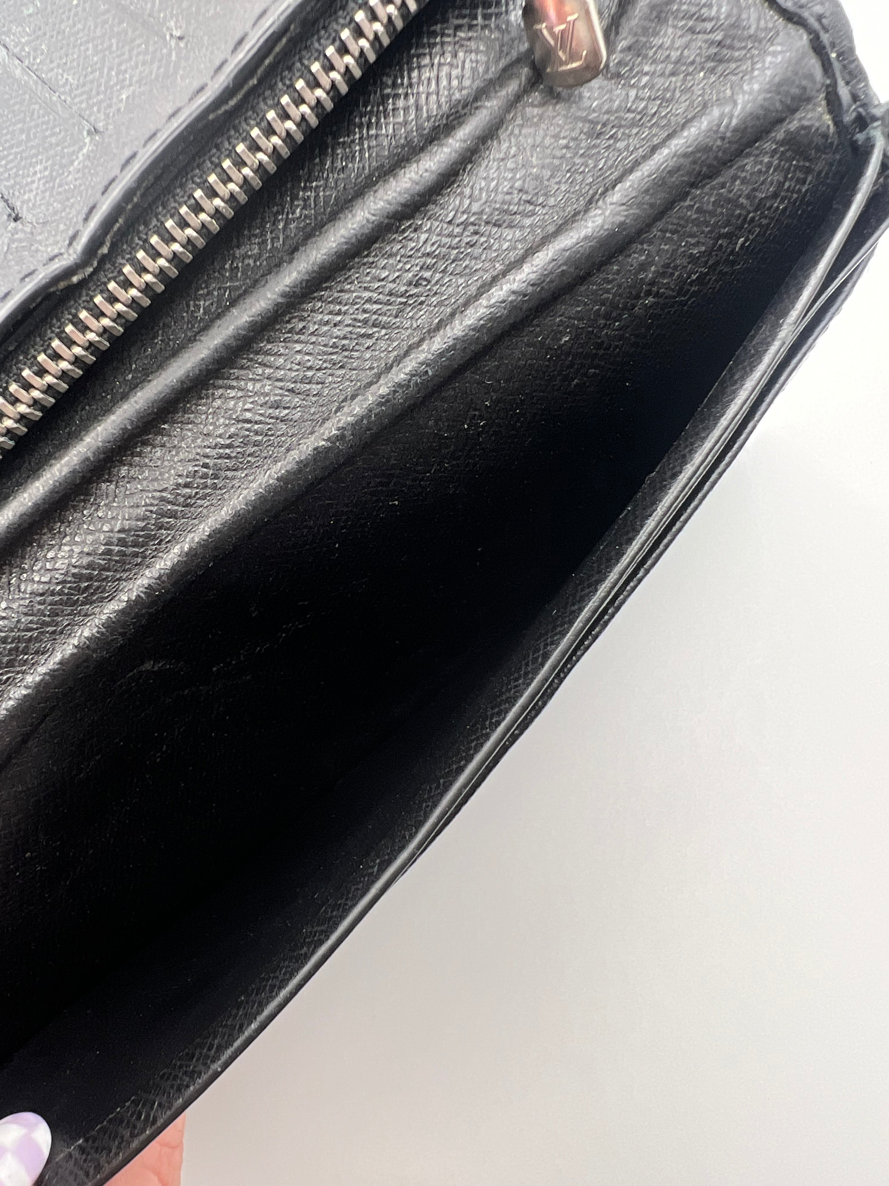 Louis Vuitton Damier graphite long wallet