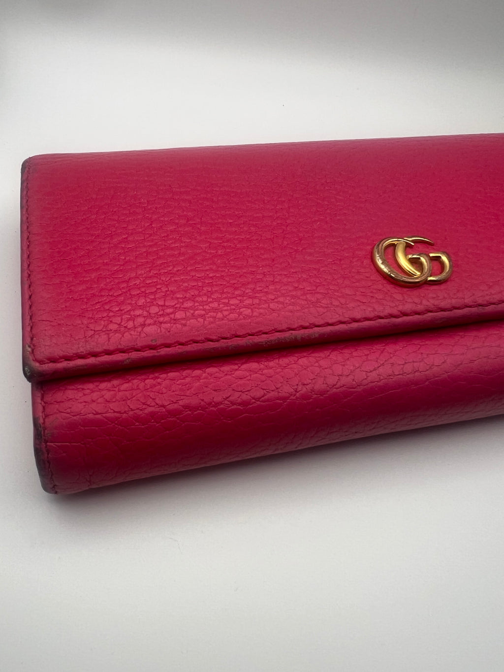 Gucci Marmont leather continental wallet