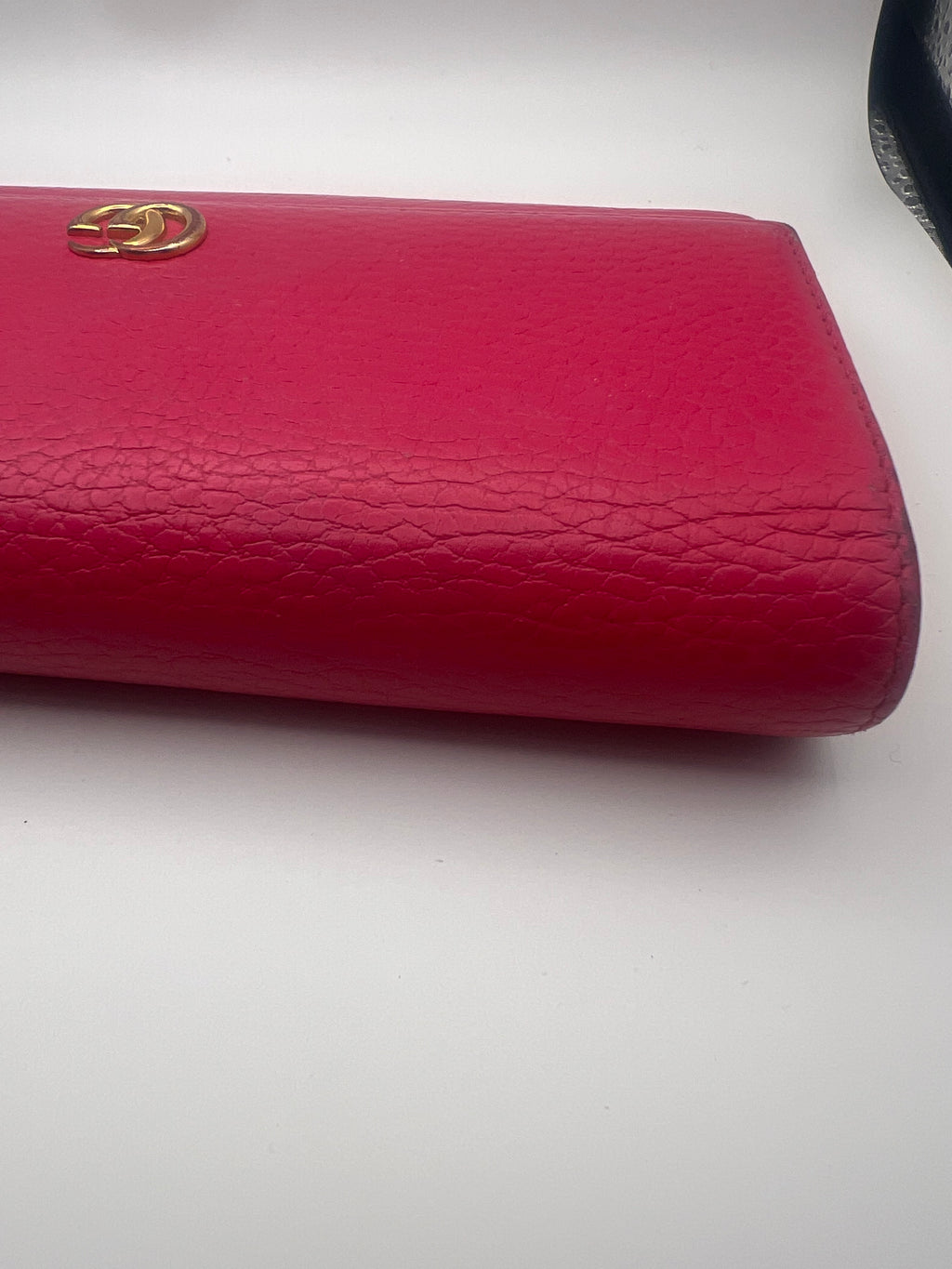Gucci Marmont leather continental wallet
