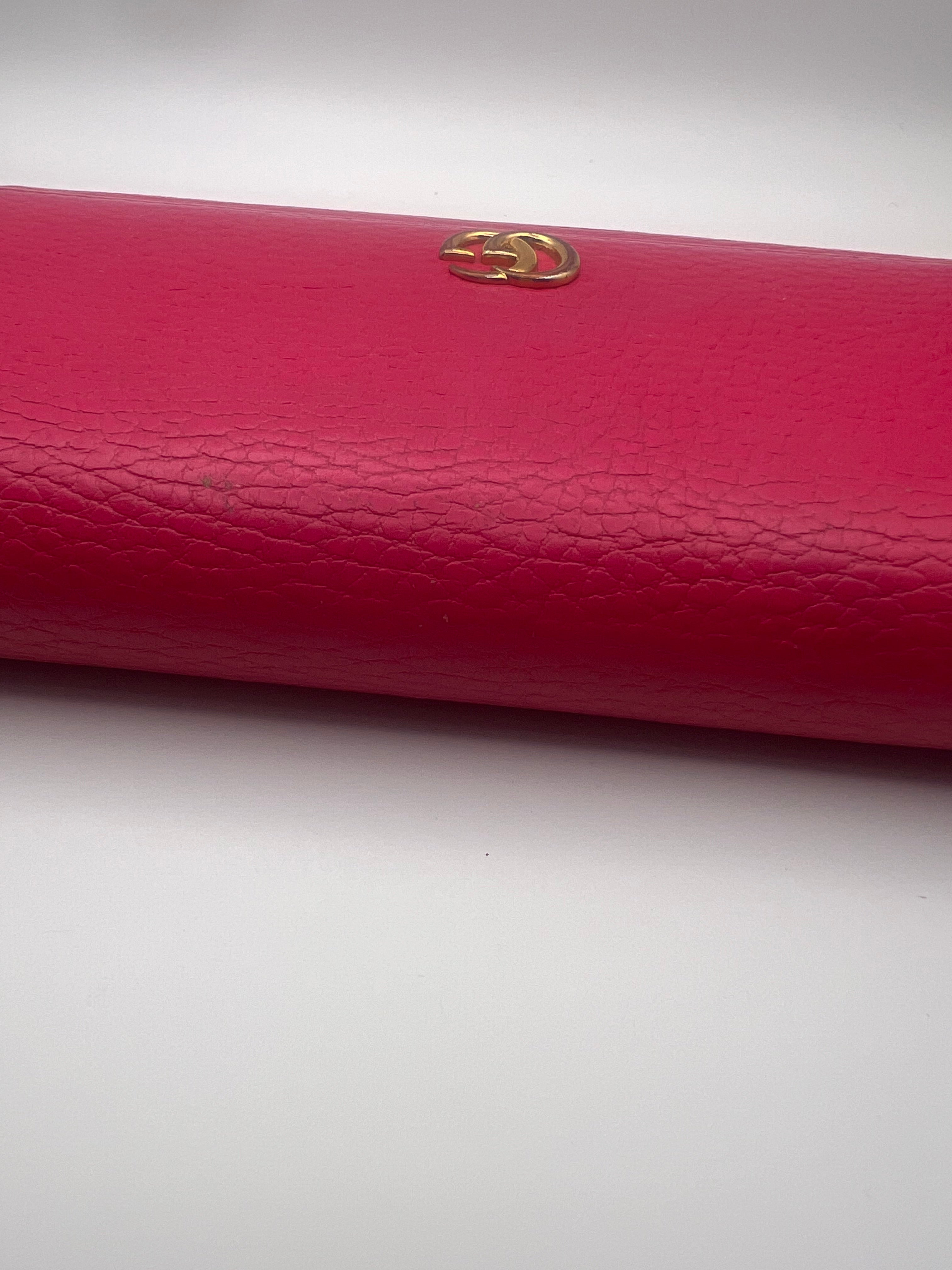 Gucci Marmont leather continental wallet
