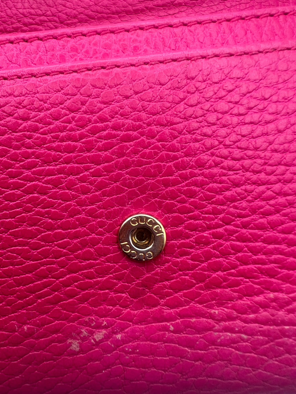 Gucci Marmont leather continental wallet