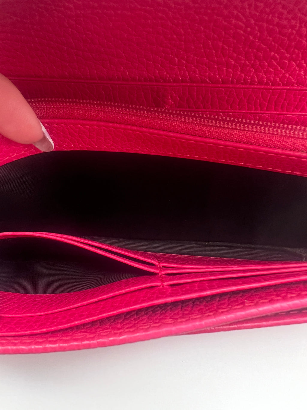 Gucci Marmont leather continental wallet