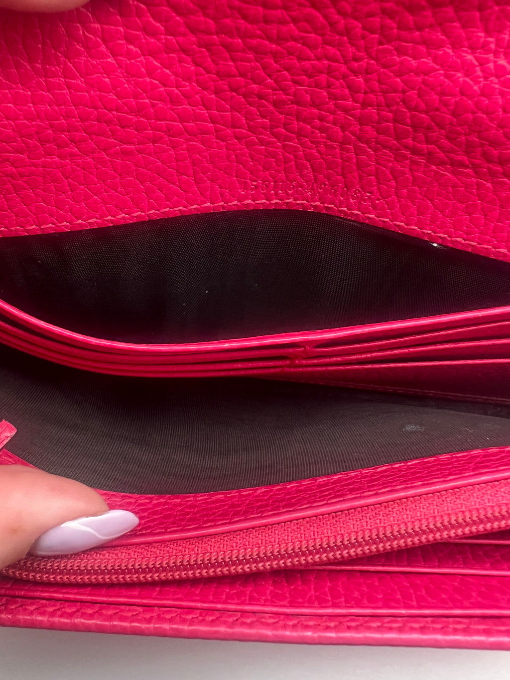 Gucci Marmont leather continental wallet