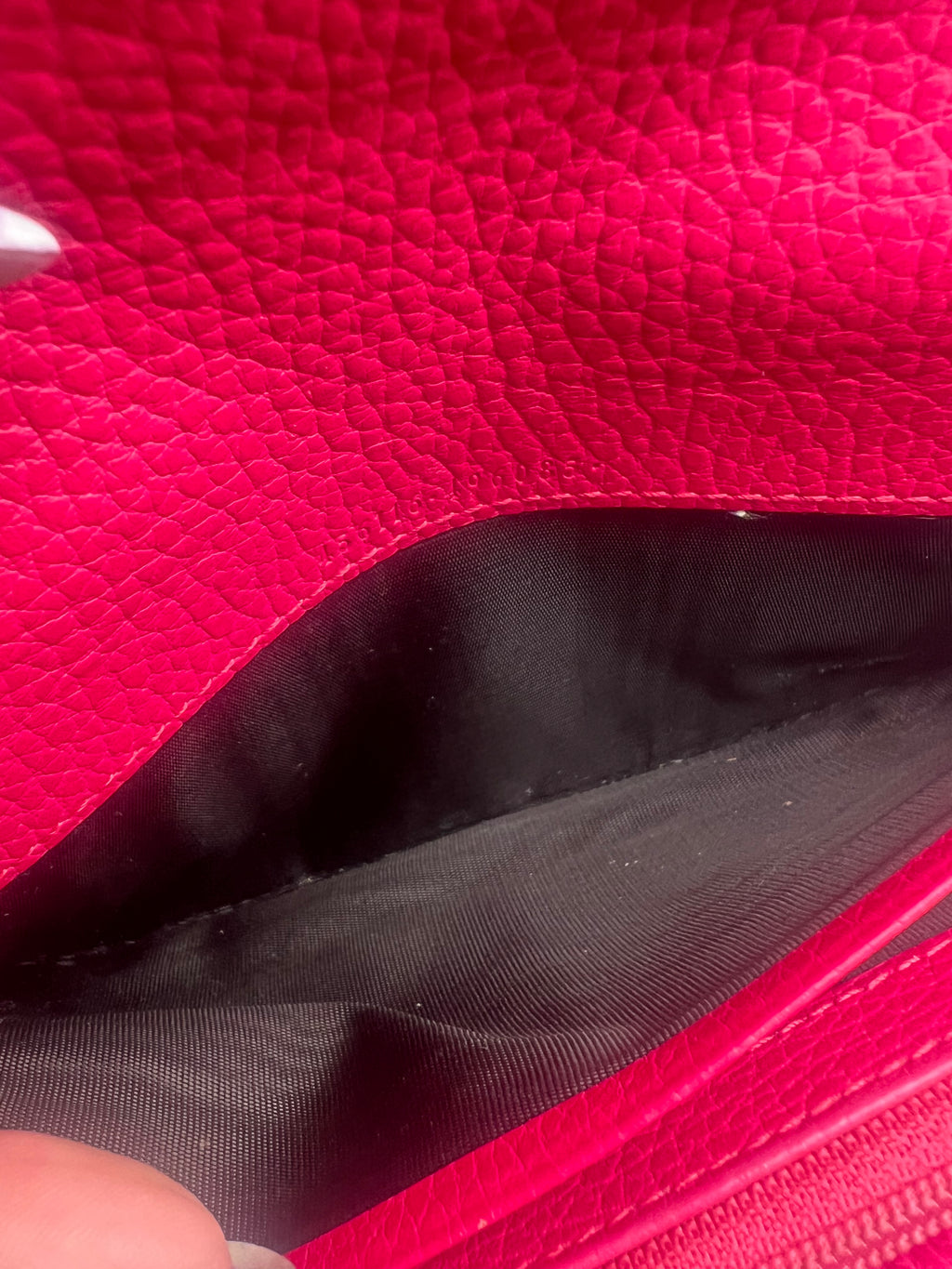 Gucci Marmont leather continental wallet