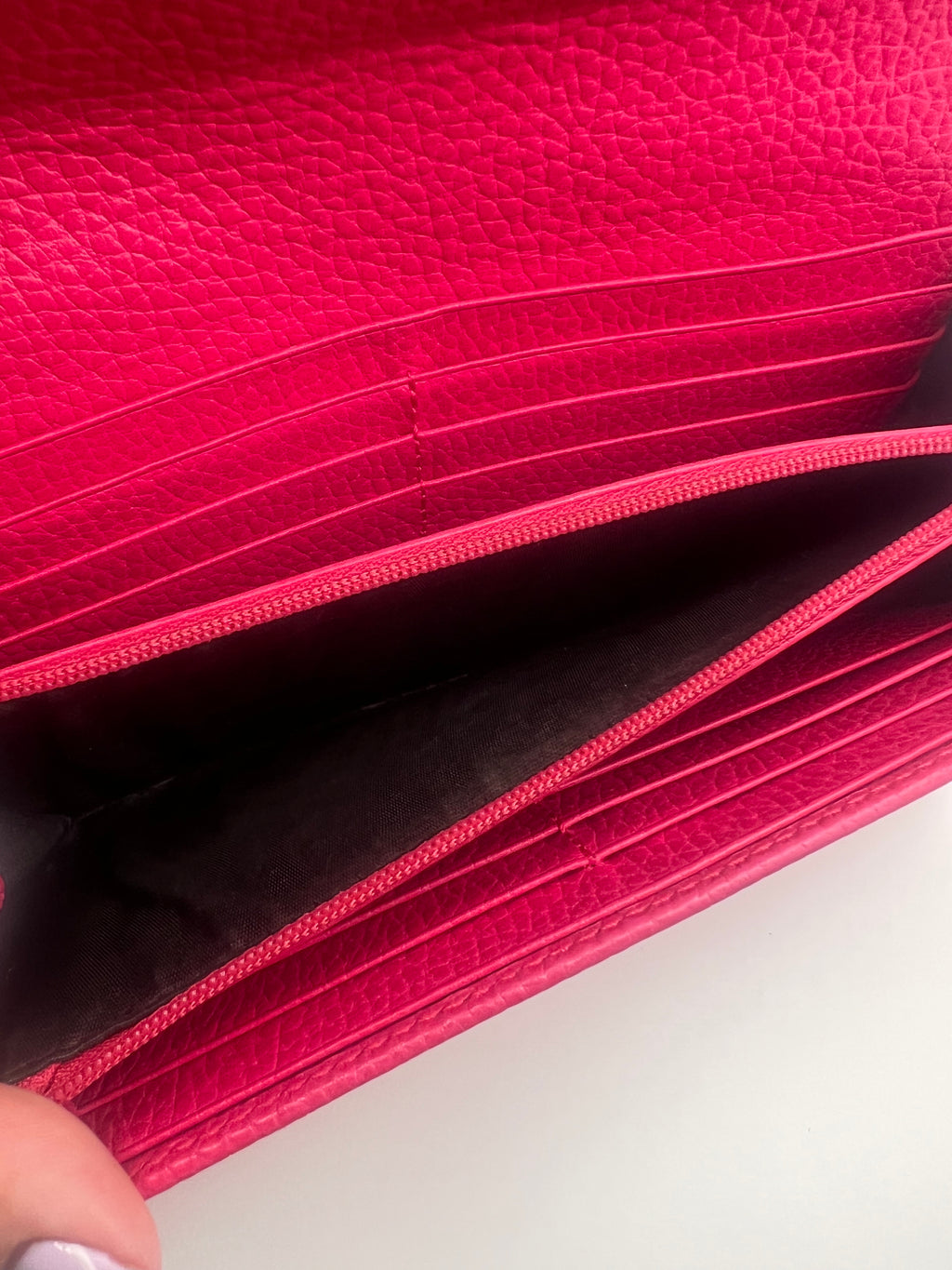 Gucci Marmont leather continental wallet