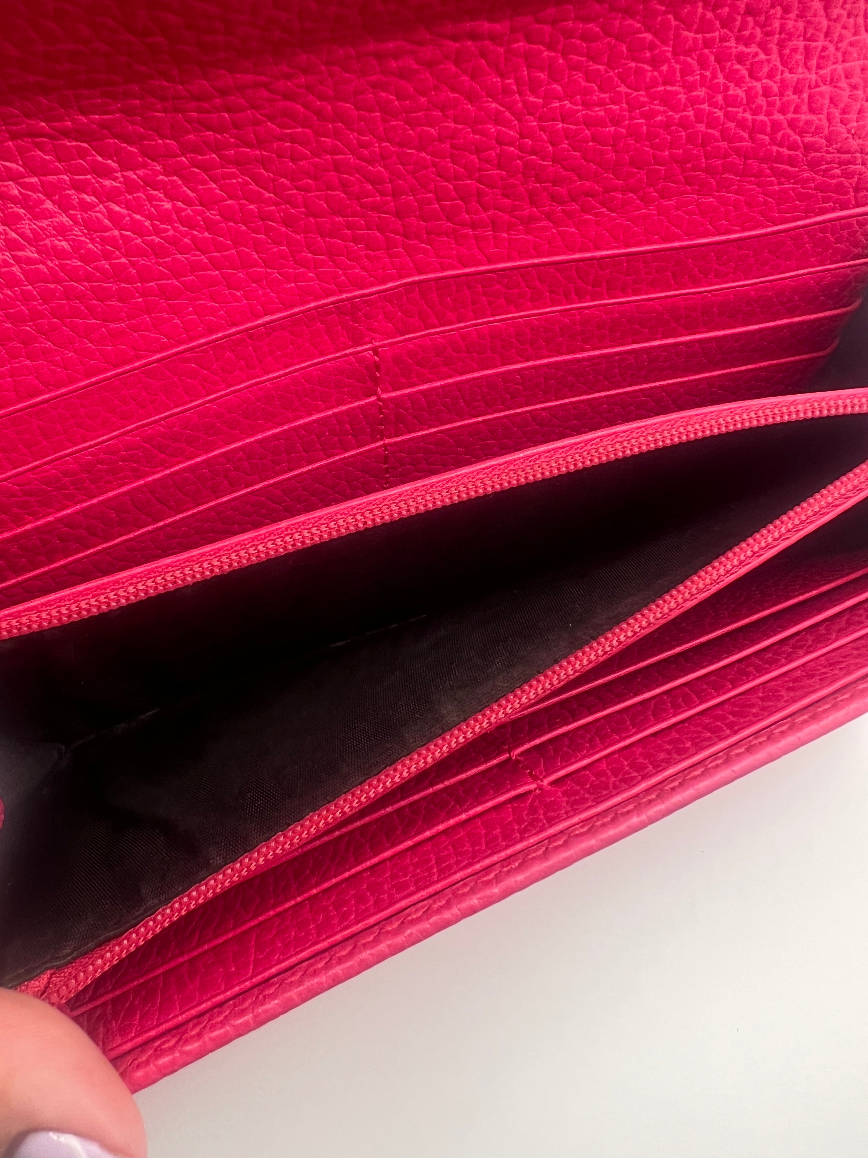 Gucci Marmont leather continental wallet