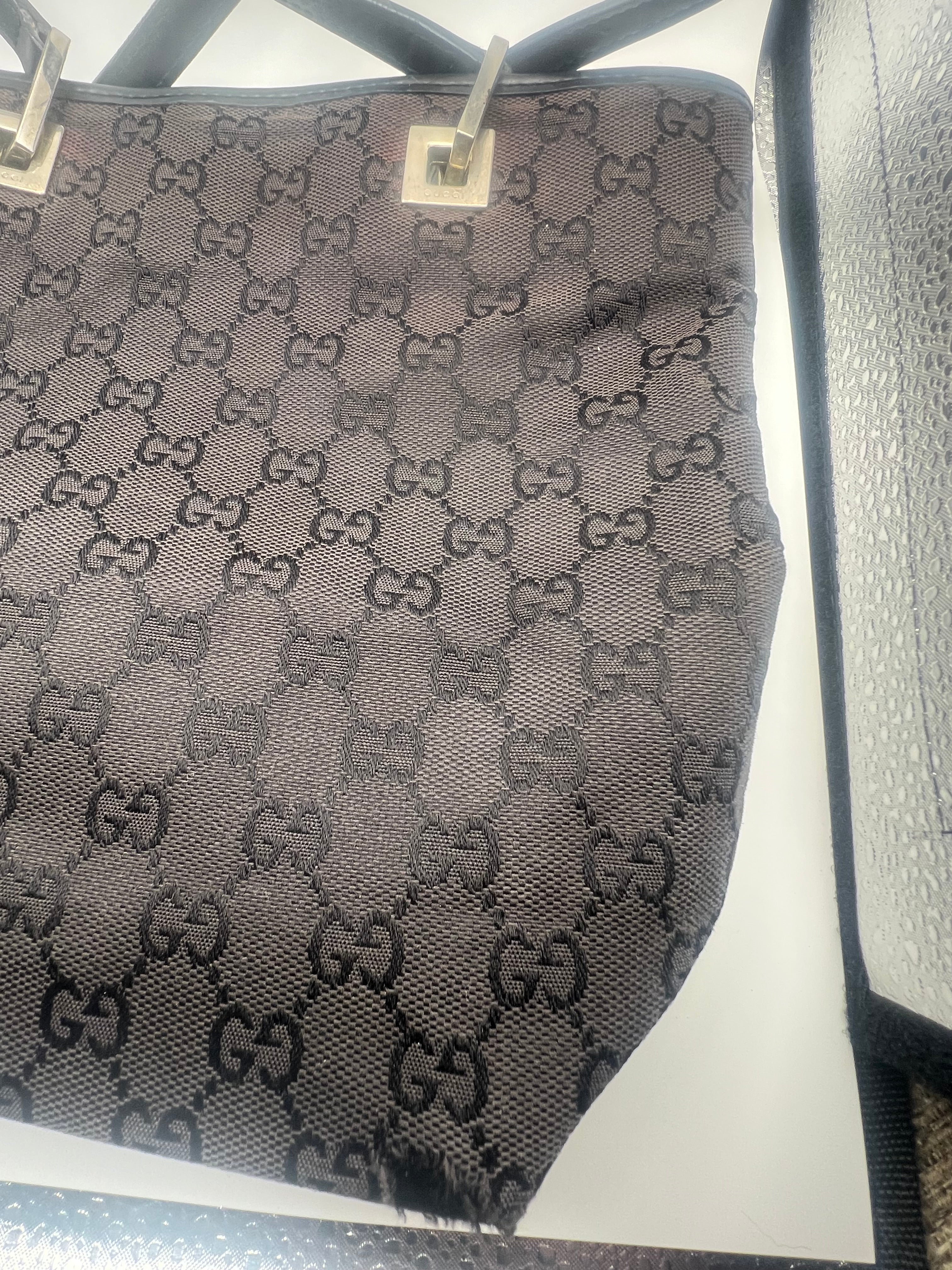 Gucci GG Canvas Top-Handle