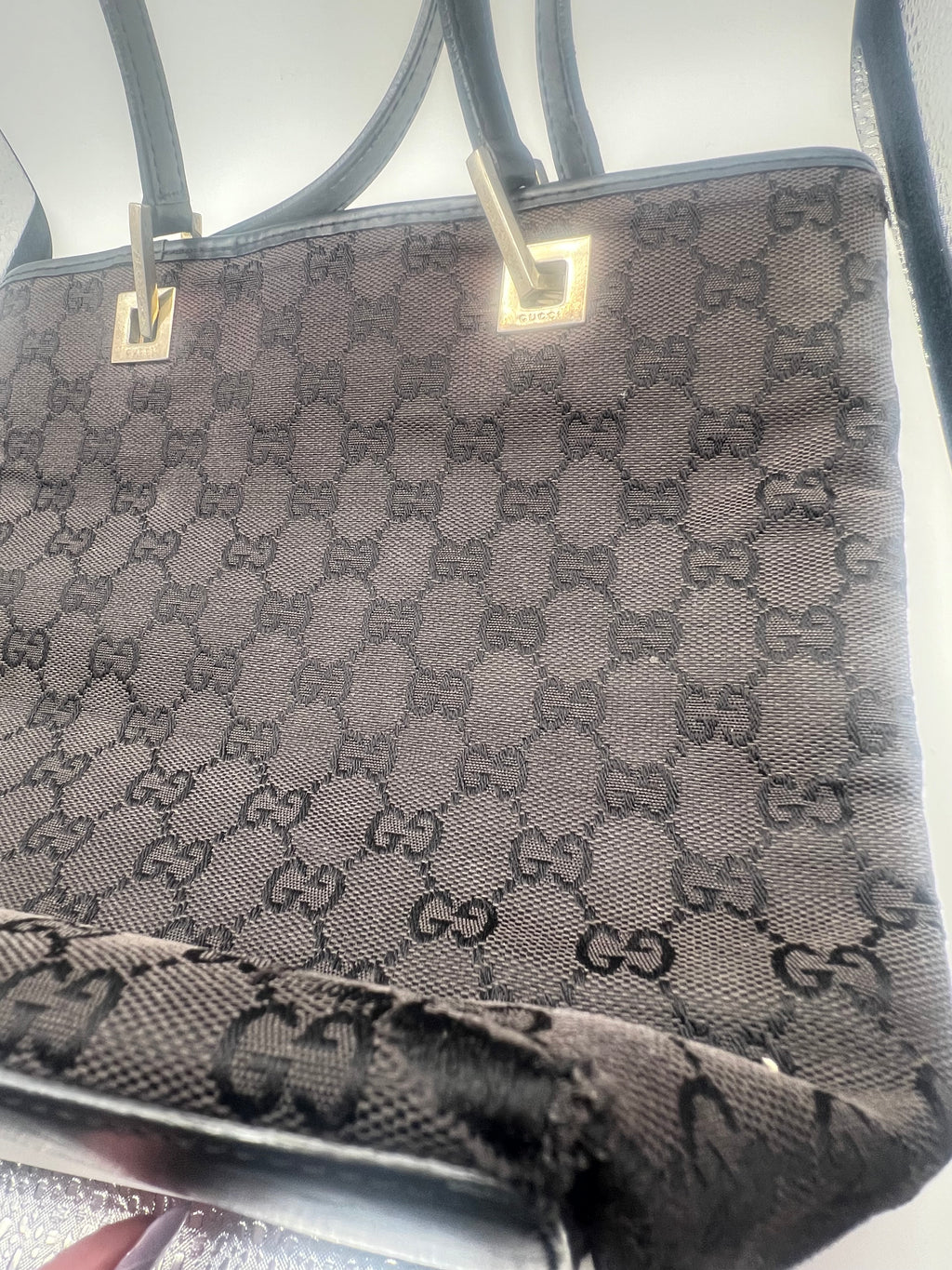 Gucci GG Canvas Top-Handle