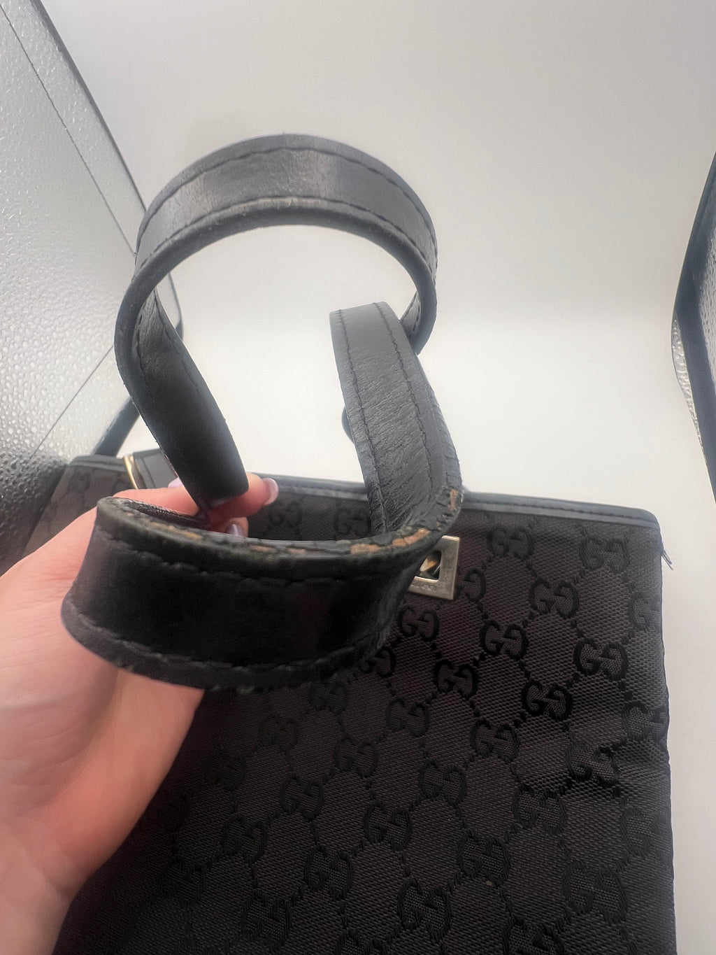 Gucci GG Canvas Top-Handle